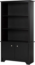 3-Shelf Bookcase with 2 Doors O7497