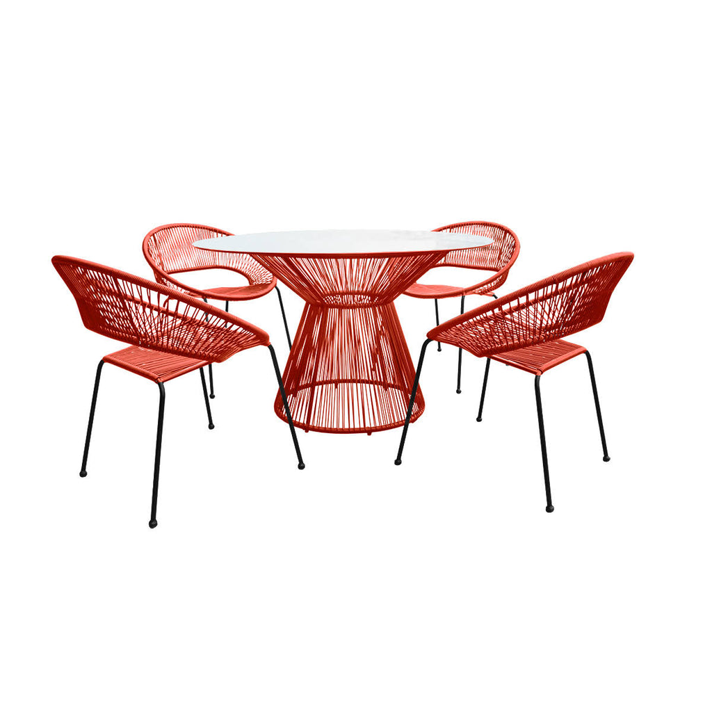 White Lightning Dining Table P30162