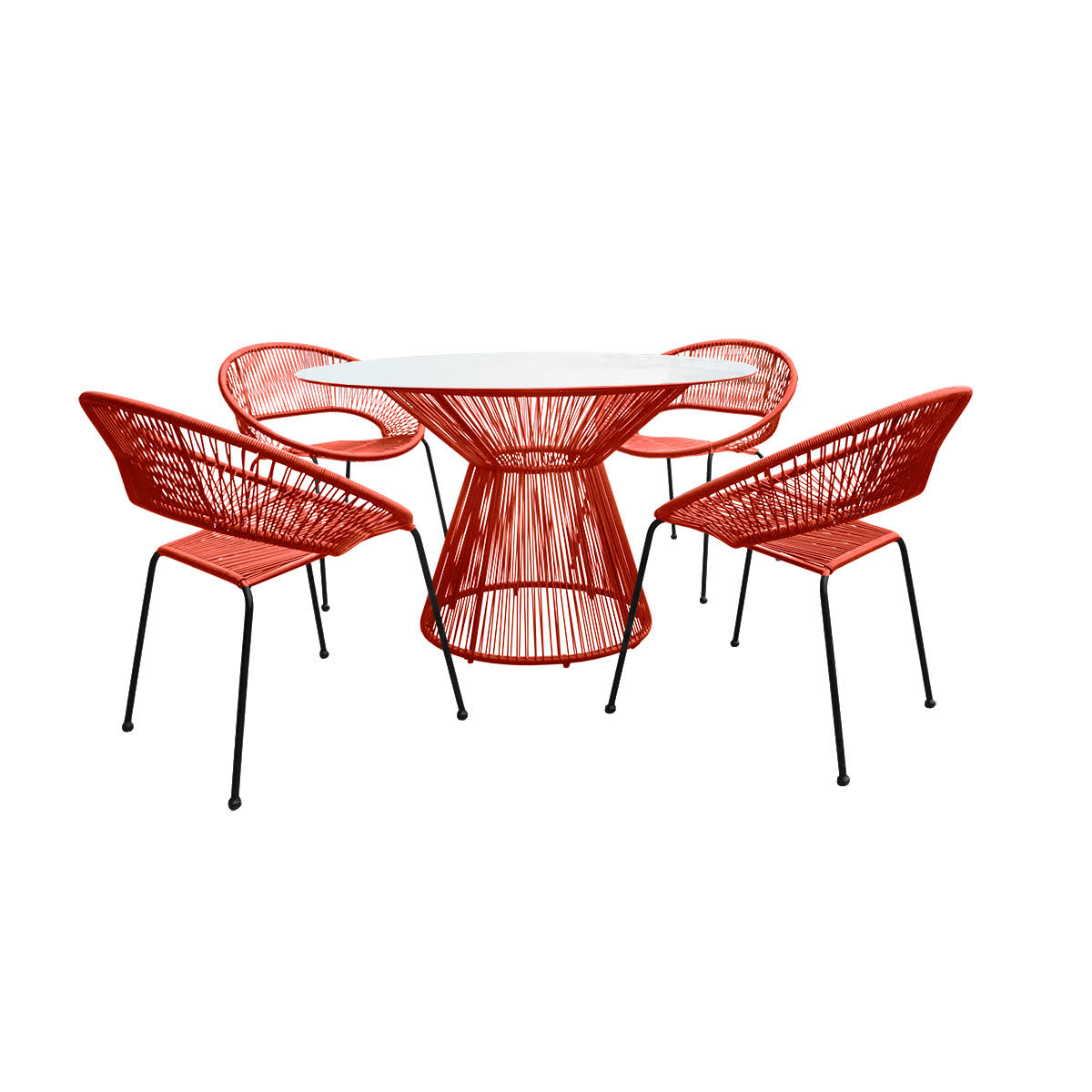 White Lightning Dining Table P30162