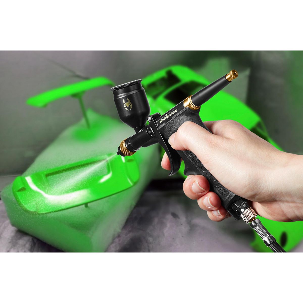 0.3 mm, 0.5 mm Dual-Action Gravity-Feed Airbrush D77592