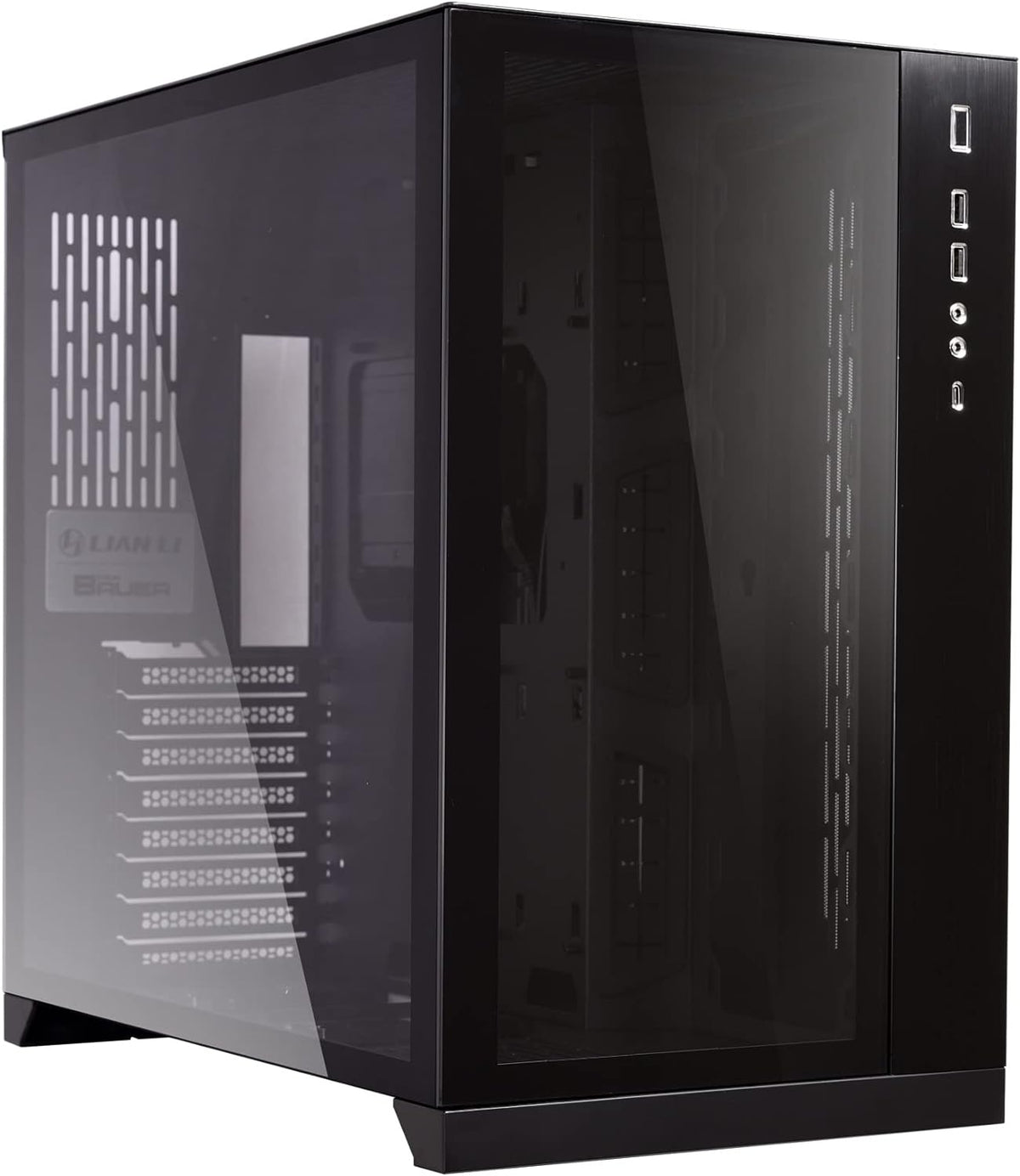 White ATX Mid Tower Tempered Glass Computer Case K85490