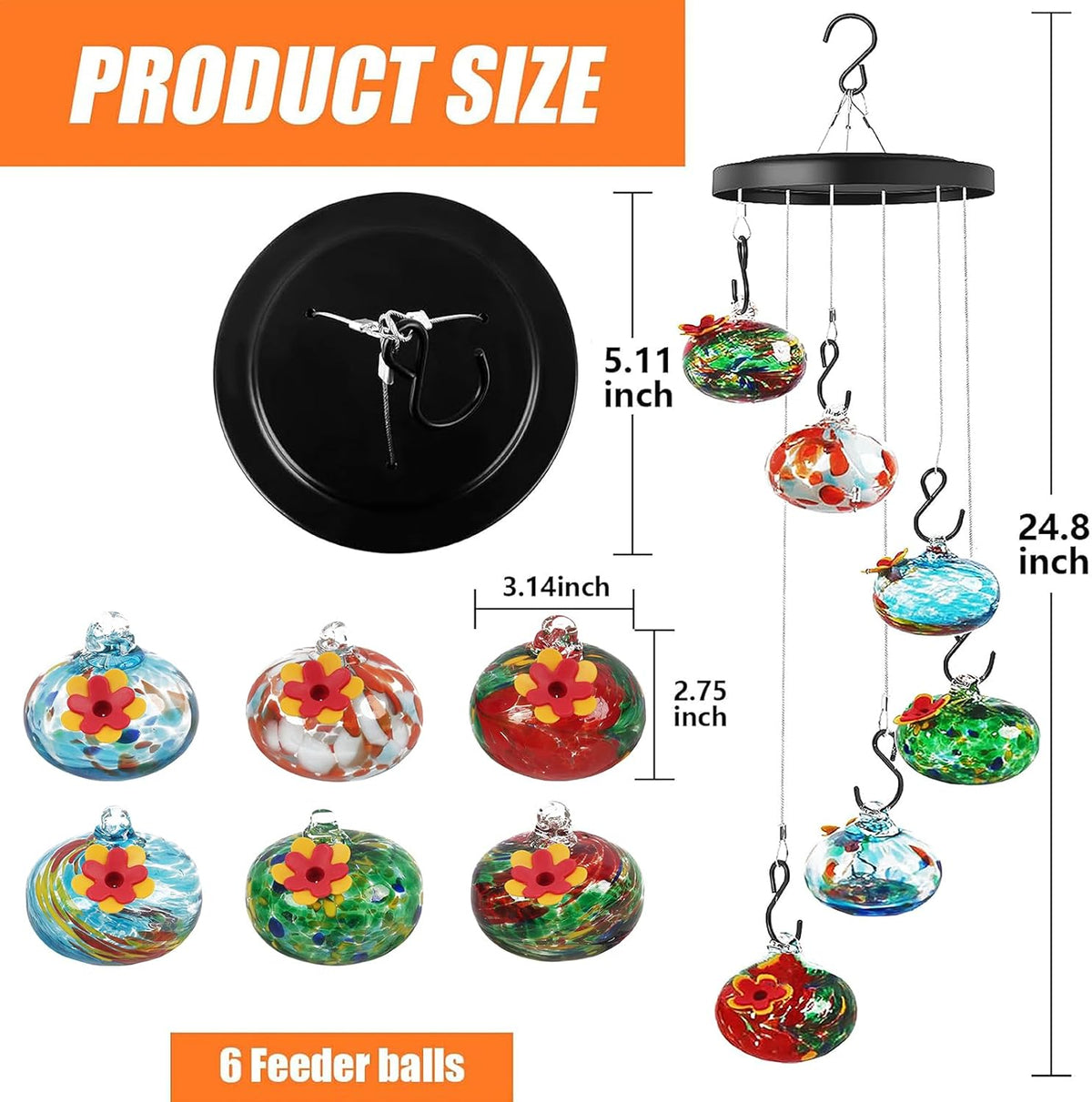 Hummingbird Feeder F9898