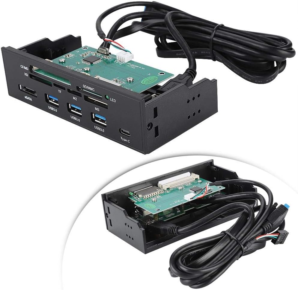 Internal Card Reader Media Dashboard Desktop Front Panel Q506