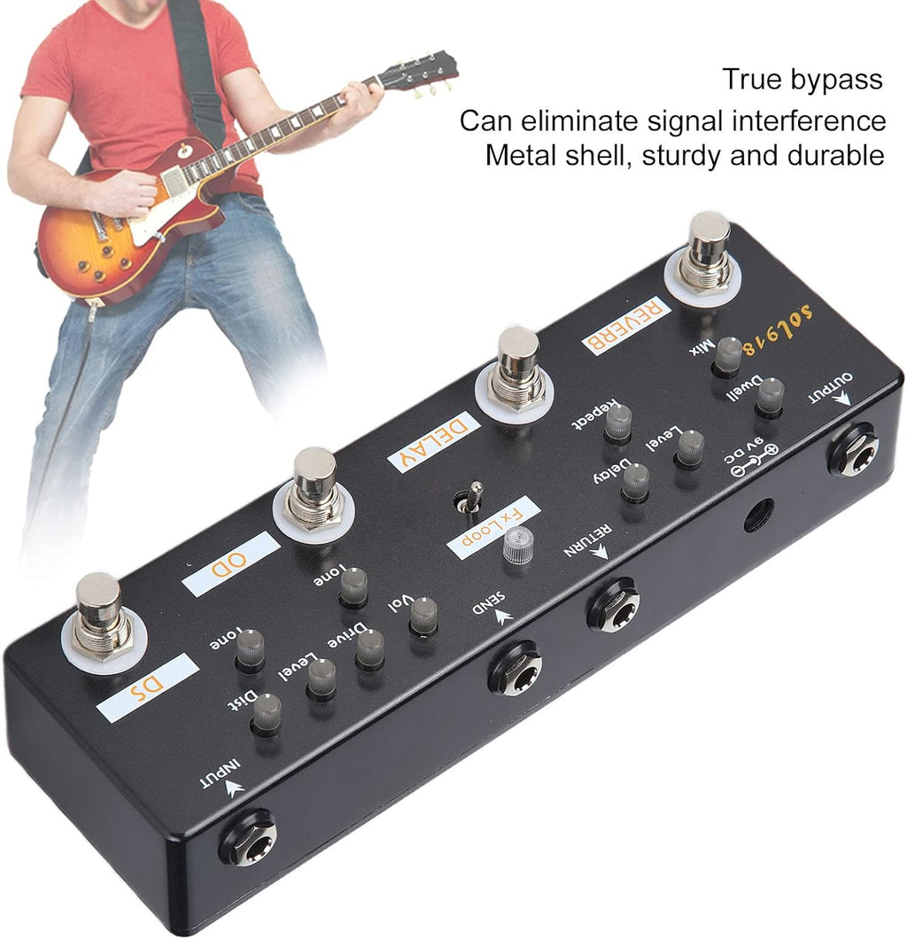 5 Mode Multi Effects Guitar Pedal W85945