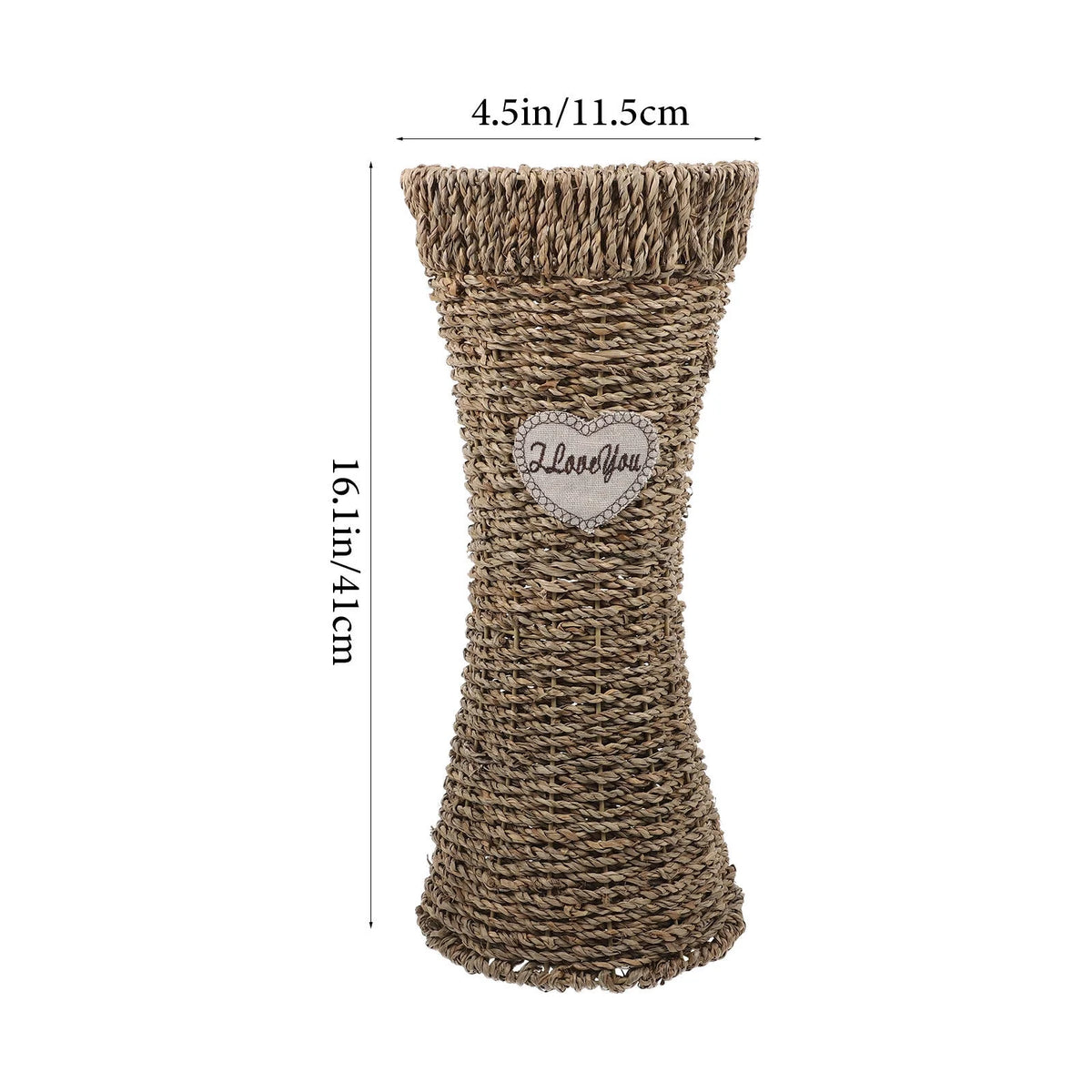 Tall Rattan Floor Vase D42646