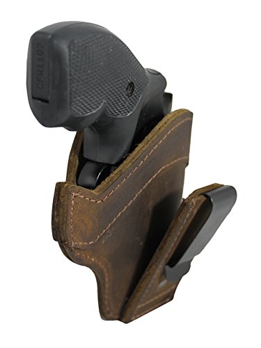 Brown Leather IWB Holster for 2" Revolvers B887