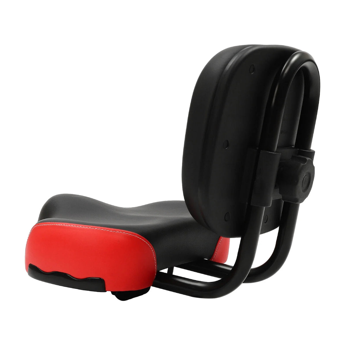 Red/Blue 11.5" x 9.5" Wide Bike Seat with Backrest Q98102