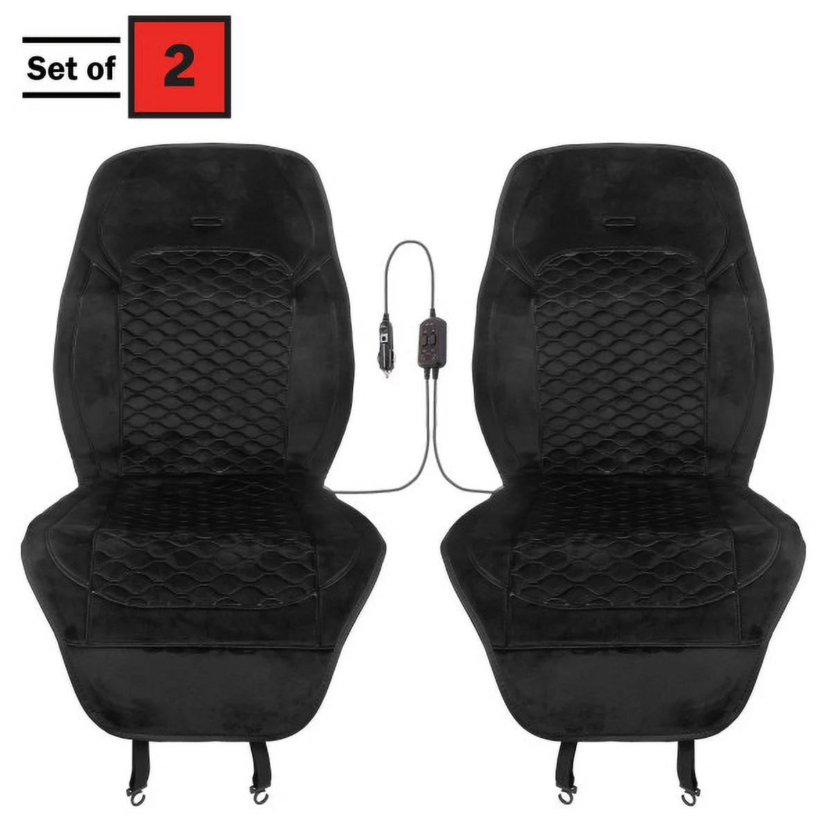 12V Heated Seat Covers 2-Pack E4449