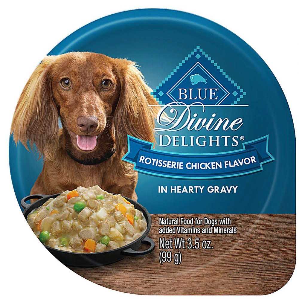 Rotisserie Chicken in Gravy Dog Food Cup 3.5-oz T67602