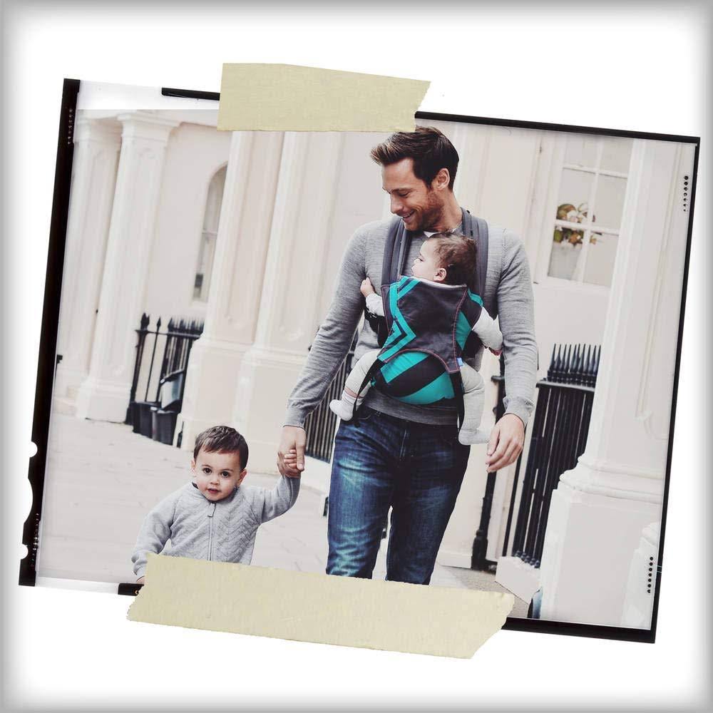 2 in 1 Toddler Carrier Charcoal Grey Black Zigzag K2514