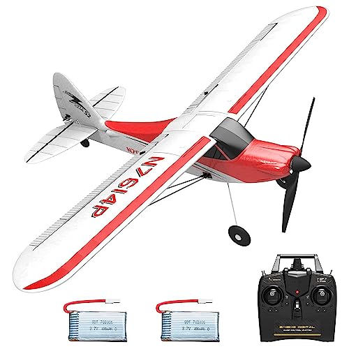 Red 500mm 4CH Remote Control Airplane with Prop Saver W952474