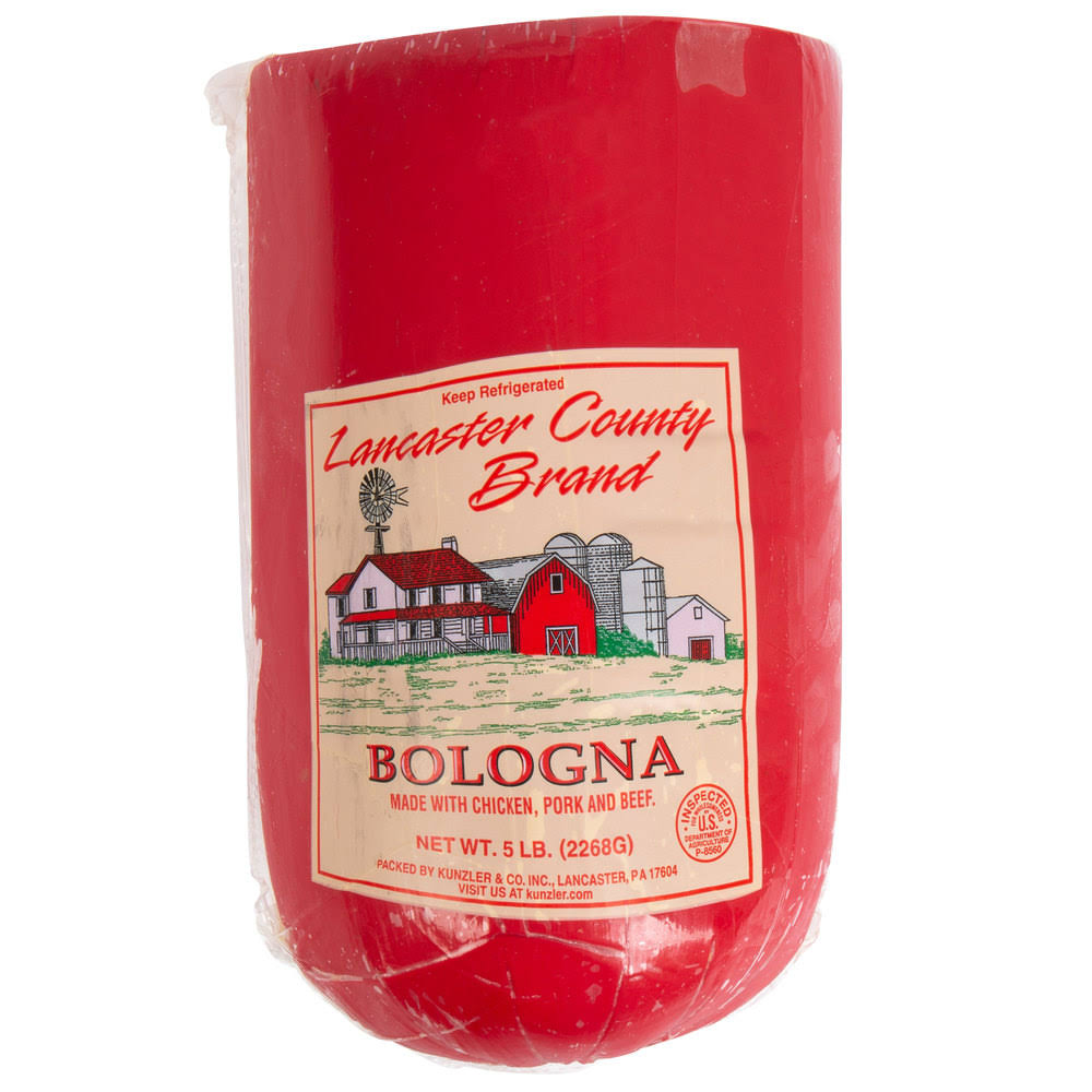 5 lb. Deli Bologna - 2/Case H144429