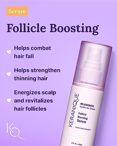 Volumizing Hair Products Set for Thinning Hair - Thickening Shampoo and Conditioner, Follicle Booster Hair Serum, Volumizing Spray F15517