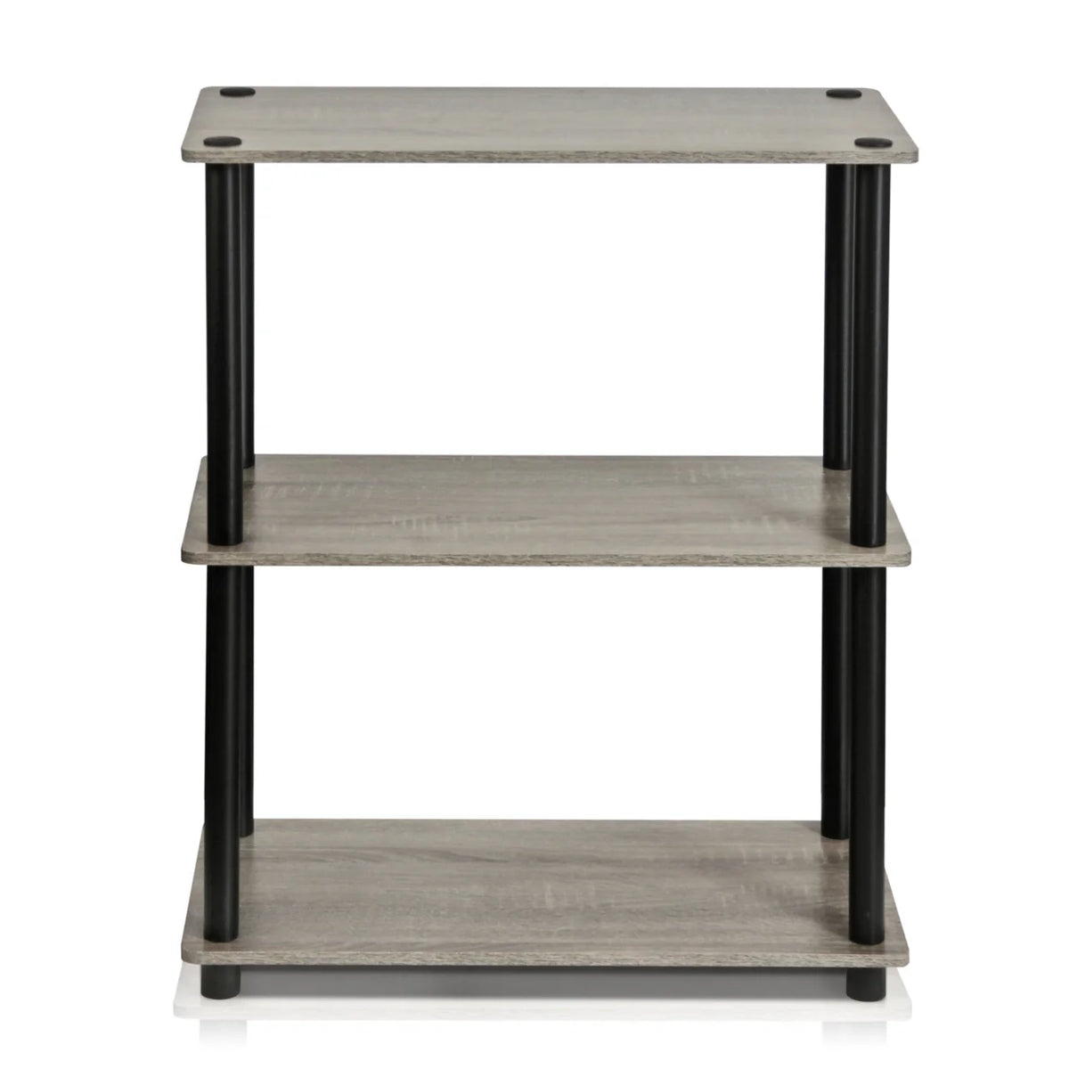3-Tier Dark Cherry Shelf Display Rack O422