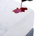 Bamboo Fibre Full Size Waterproof Mattress Protector Deep Pocket C360208