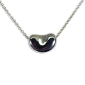 925 bean pendant necklace K77578