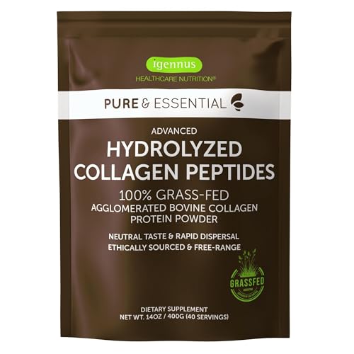 100% Grass Fed Bovine Collagen Powder, 40 Servings U2489