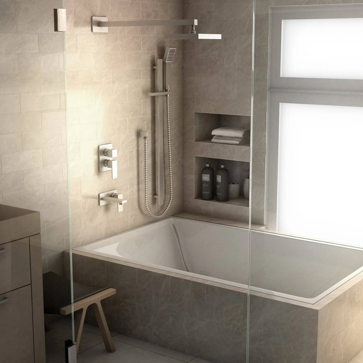 Polished Gold Shower System R142