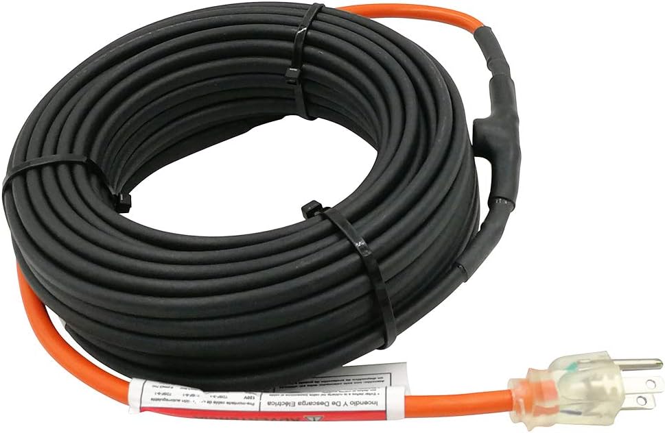 60-feet Self Regulating Pipe Heating Cable 120V B8276