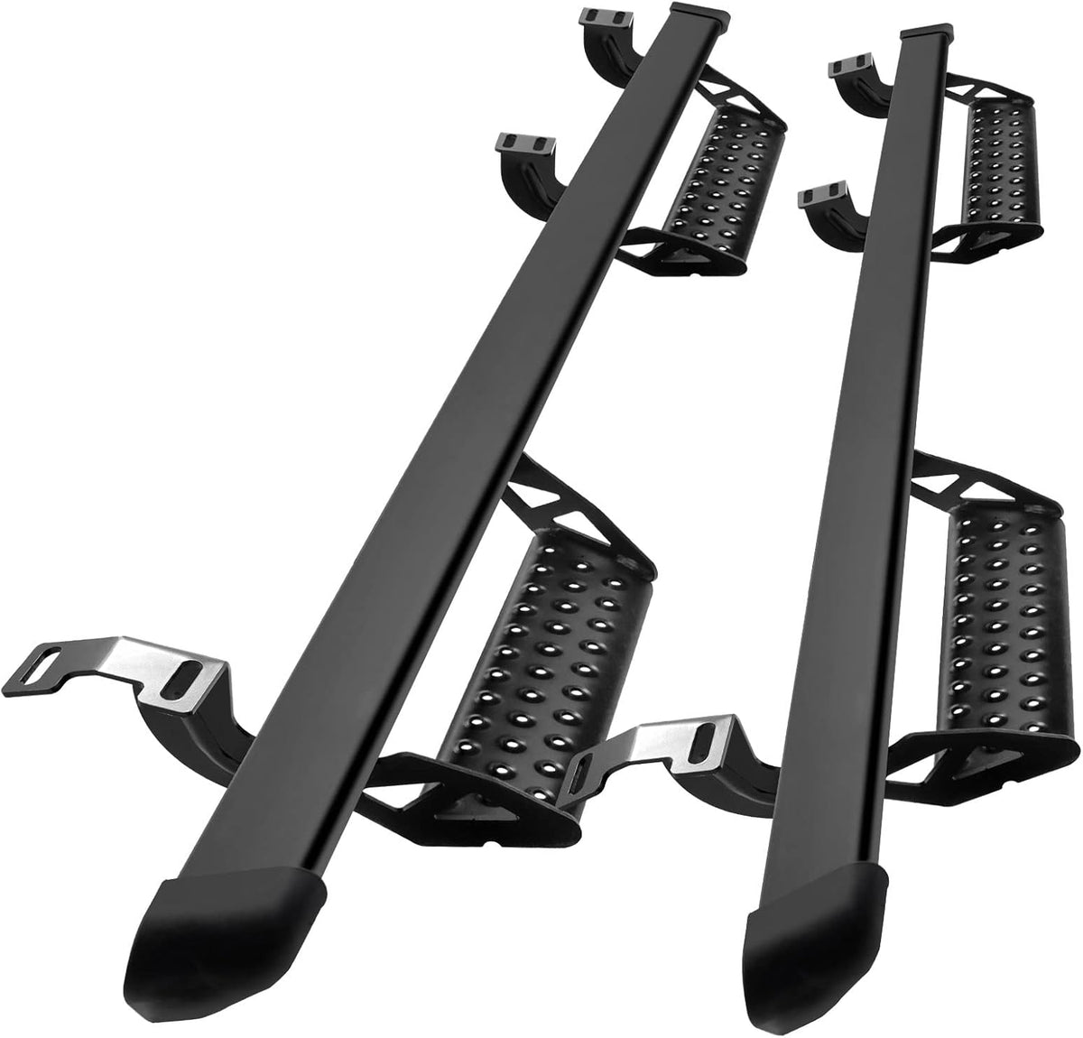 Black 3 Inches Running Boards for Toyota Tacoma Double Cab K2626