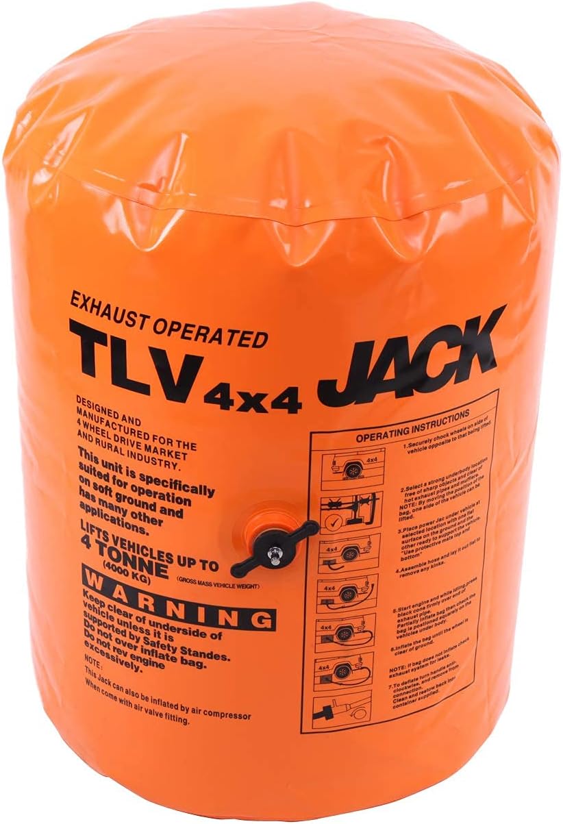 Orange 4T Exhaust Air Jack J7422