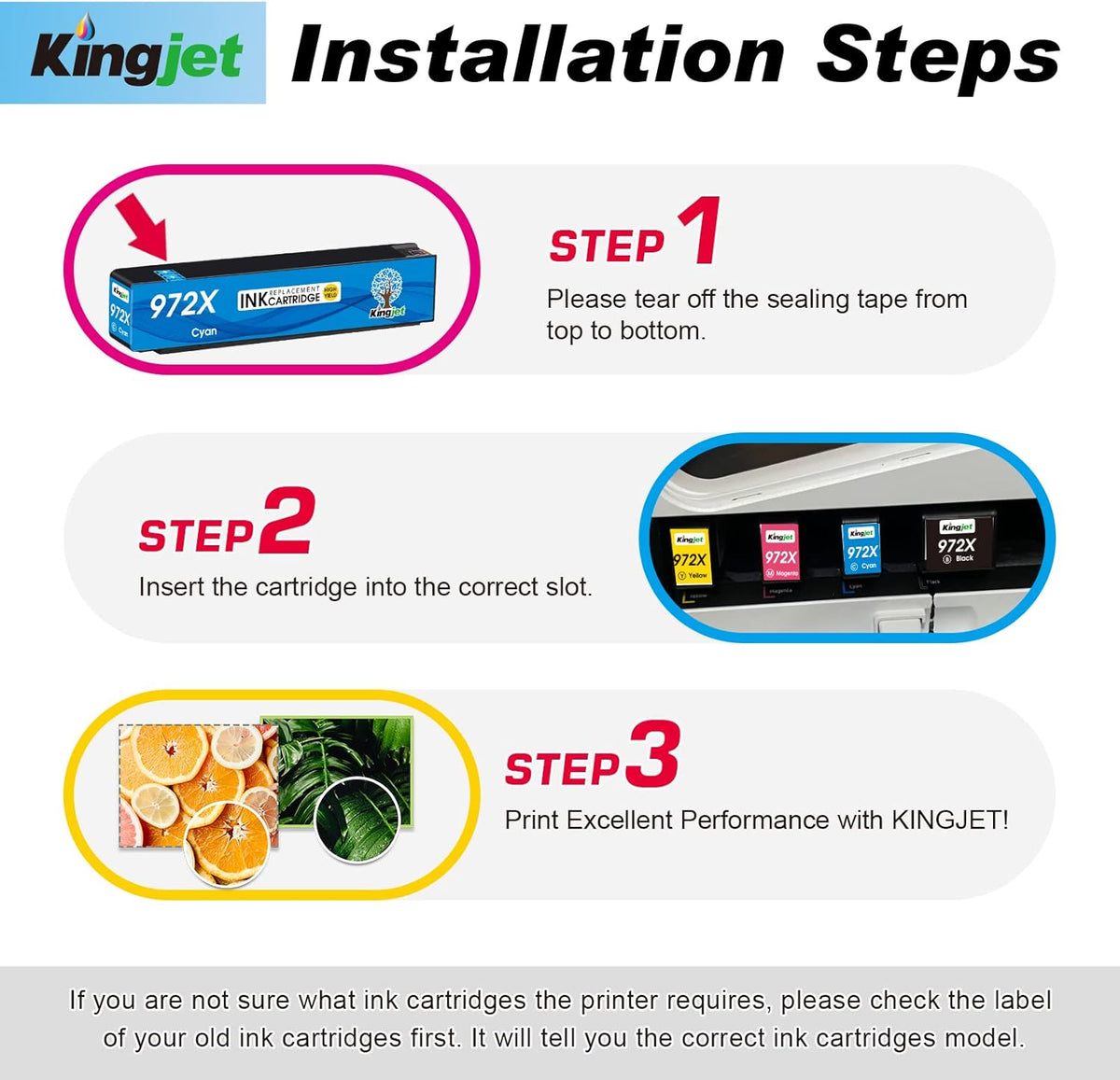 Compatible Ink Cartridge Replacement 1 Pack Cyan L7610