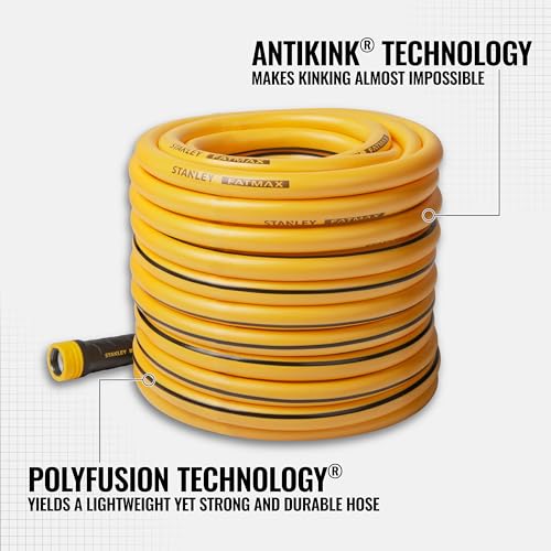 50' x 5/8" Yellow Water Hose H6625