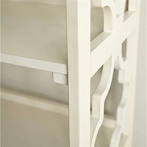 White Bookcase S75077