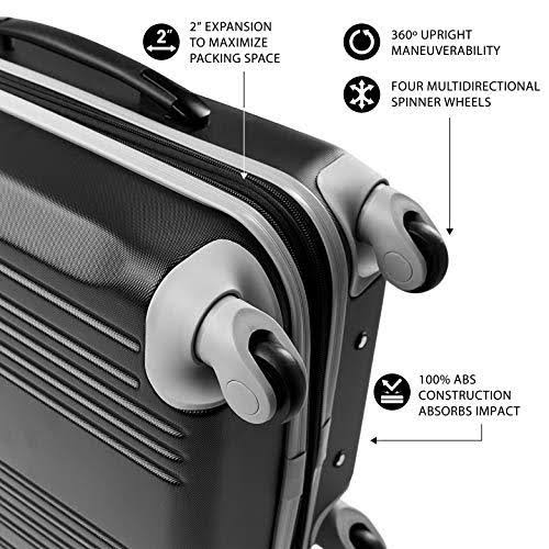 Black 2-Piece Luggage Set K436093