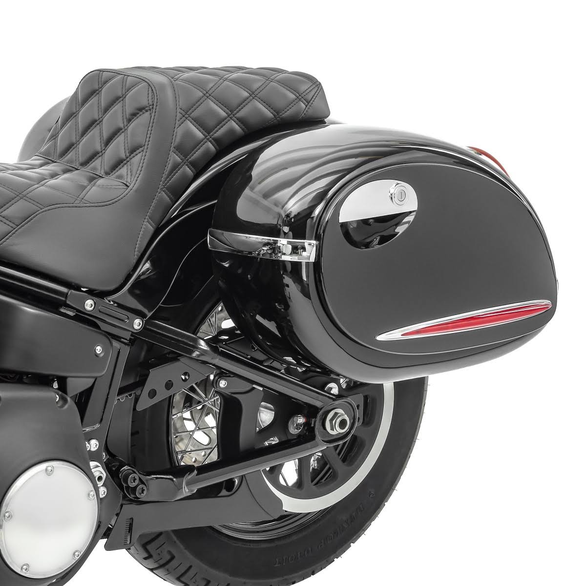 Black Hard Saddlebags Set R27582