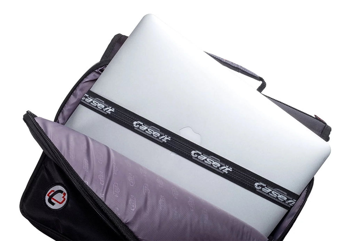 Blue 2" O-Ring Zipper Binder with 13" Tablet Pouch E40991