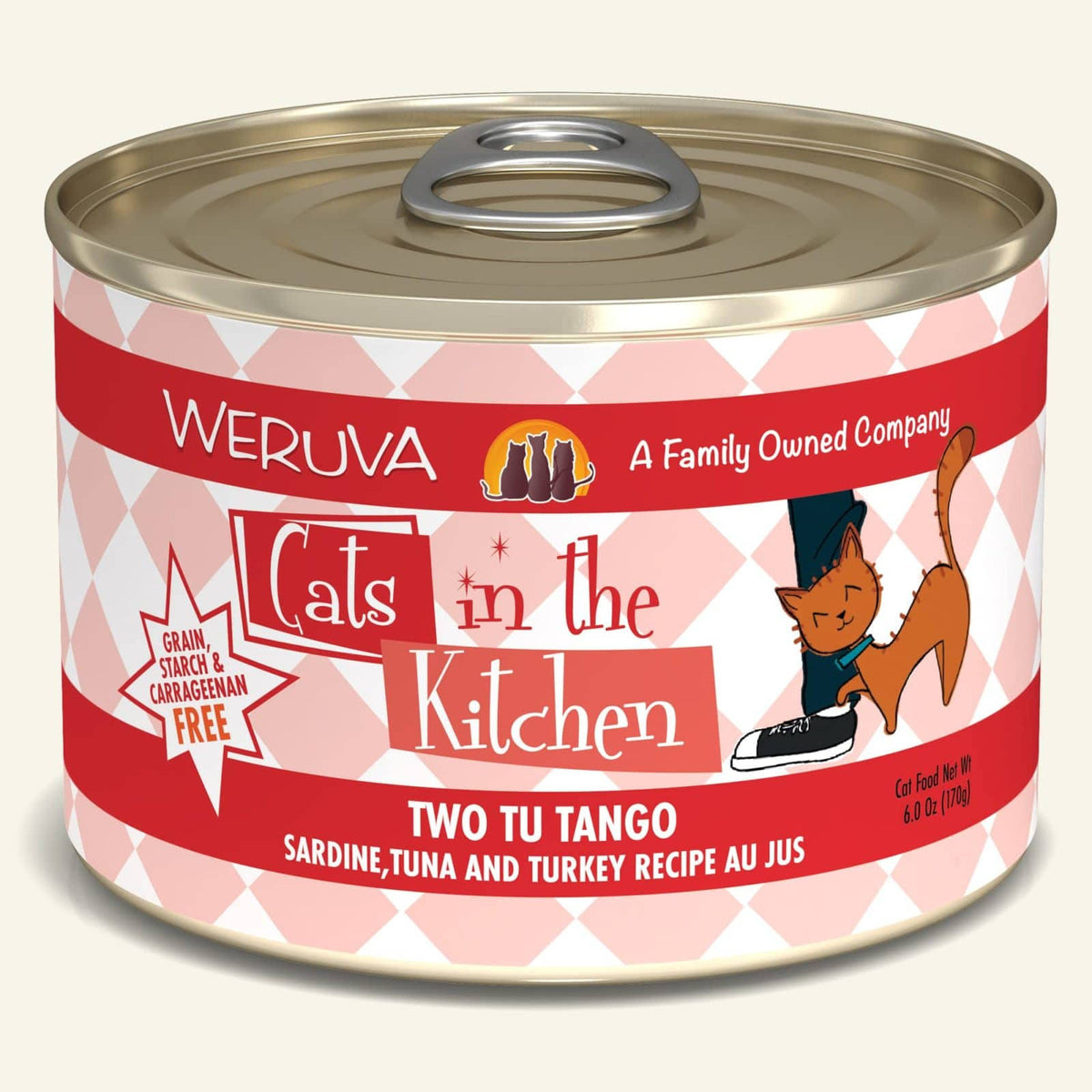 Canned Cat Food 6 oz Case of 24 I270