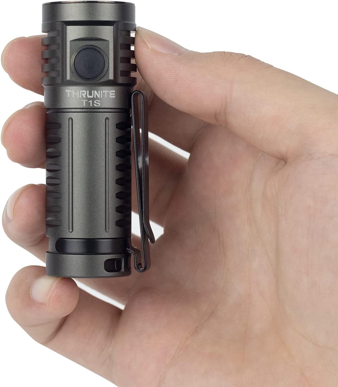 USB C Rechargeable Mini Flashlight Grey S932