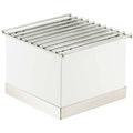 White Stainless Steel Chafer H948