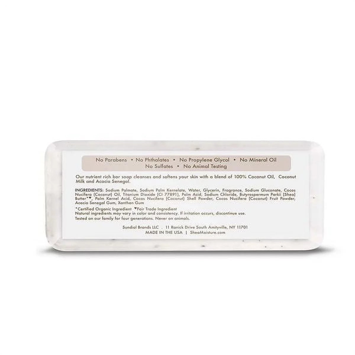 100 Virgin Coconut Oil Soap, 8 Oz., Pack of 6 J2872