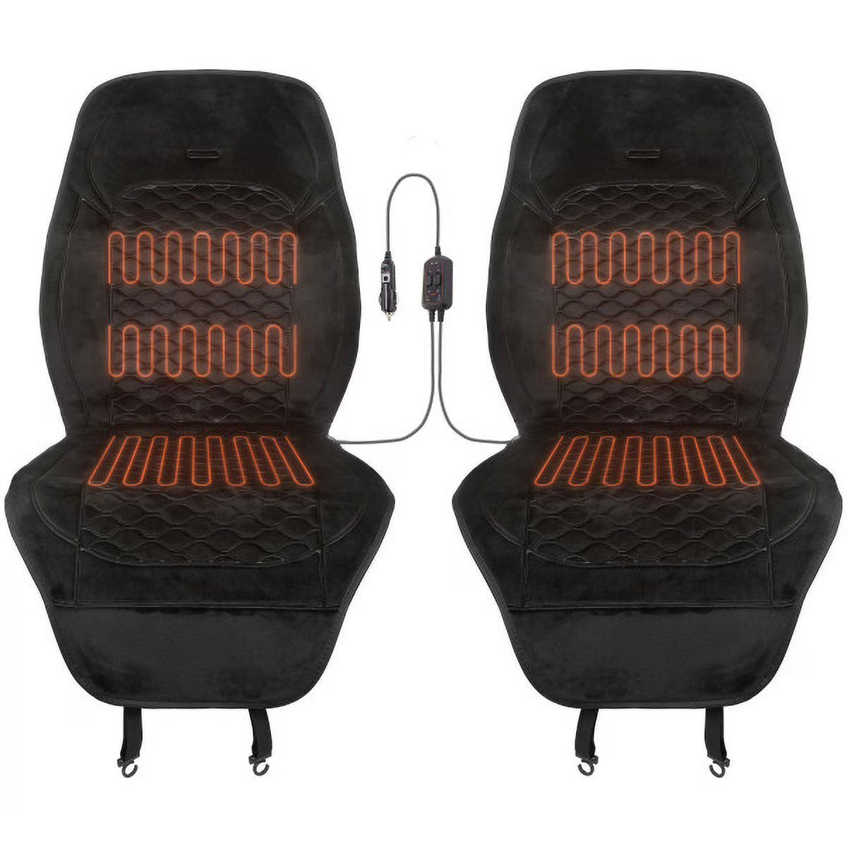 12V Heated Seat Covers 2-Pack E4449