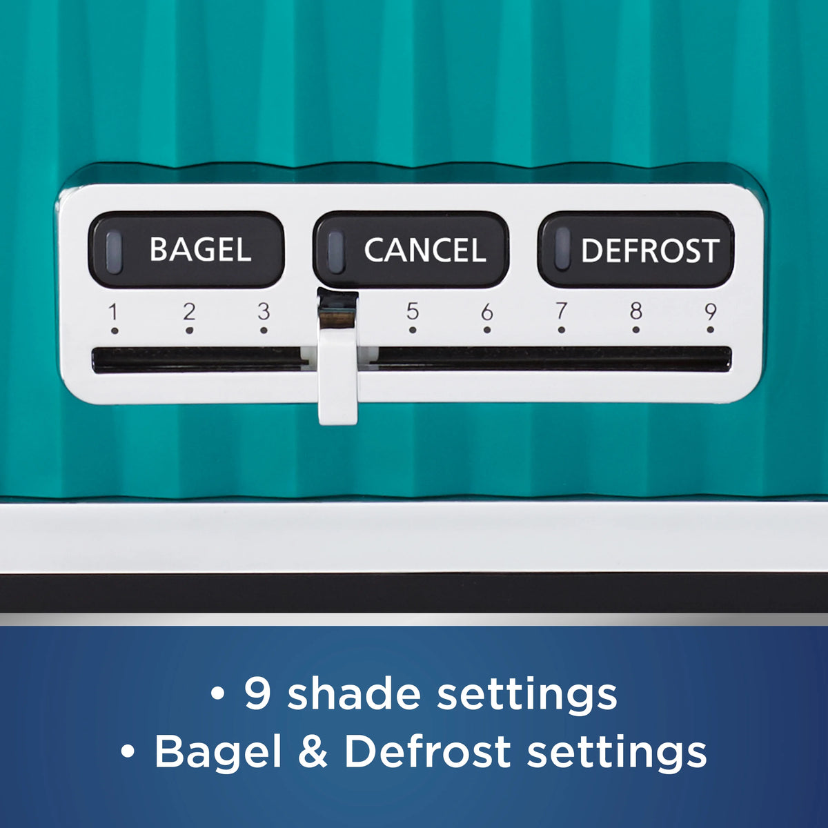 Teal 4 Slice Toaster C5591