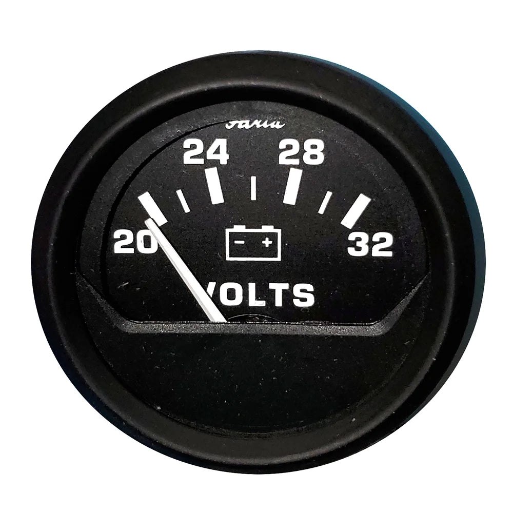 Aluminum Bezel In-Dash Mount Voltmeter O904563