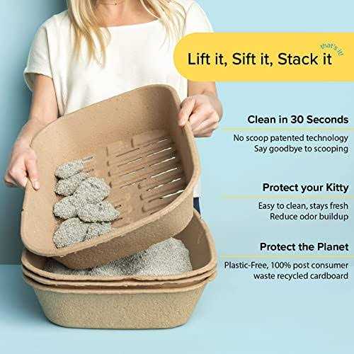 Disposable Sifting Litter Box D2811
