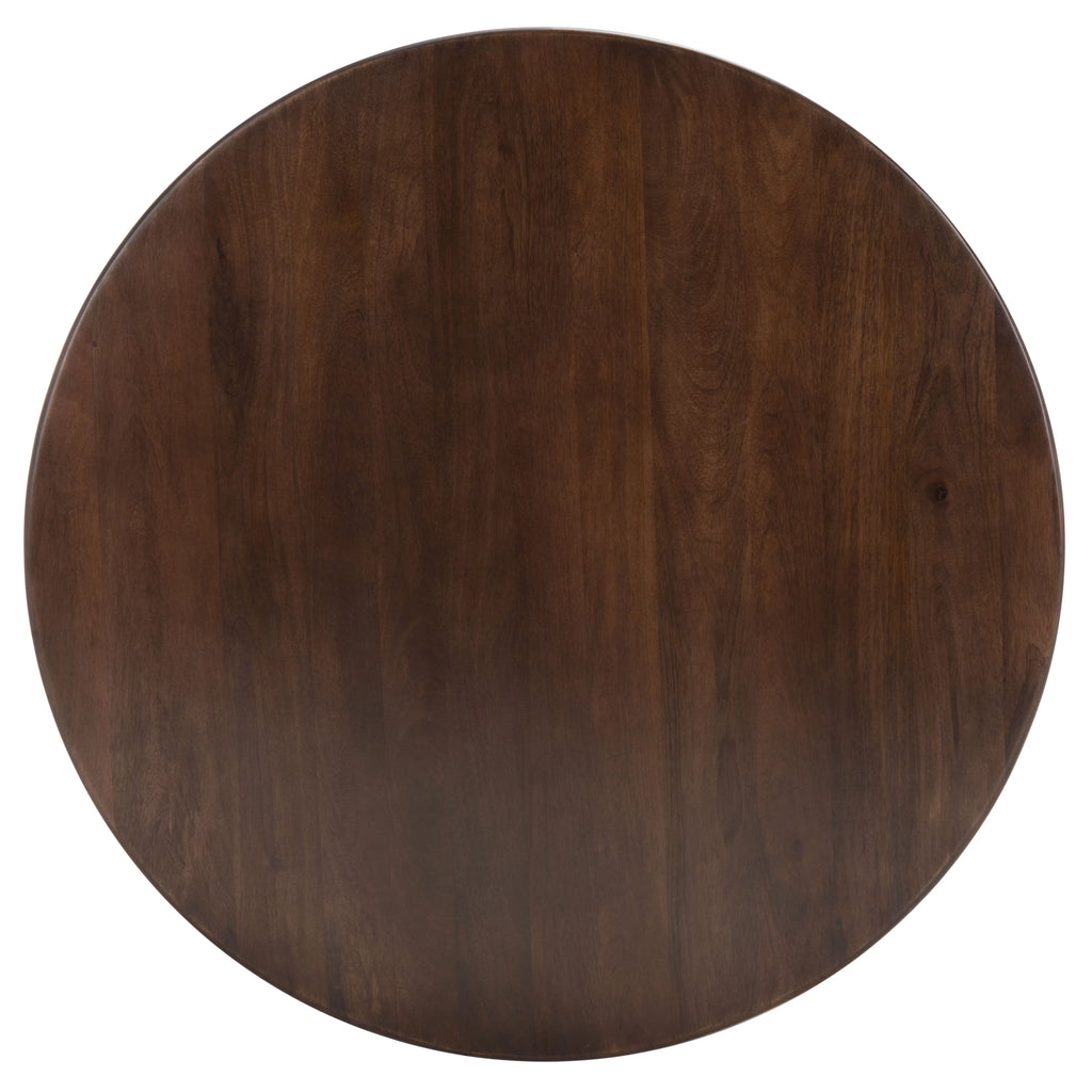 Rustic Round Wood Coffee Table P91405