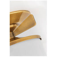 Aged Brass Semi Flush Light T634