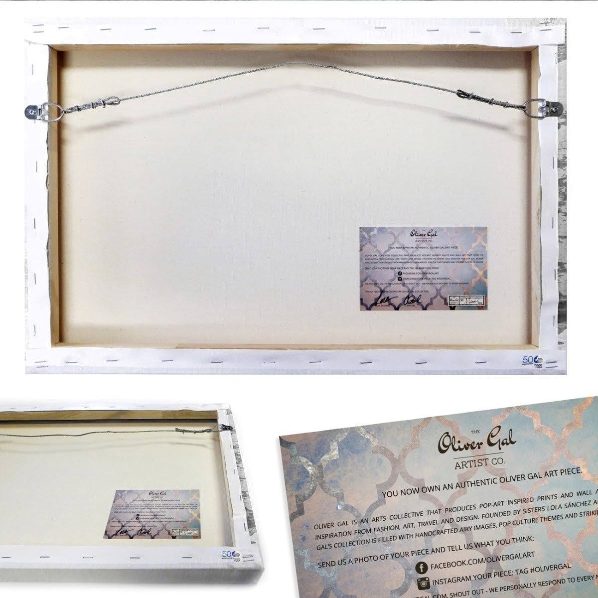 Blue Canvas Art P93531
