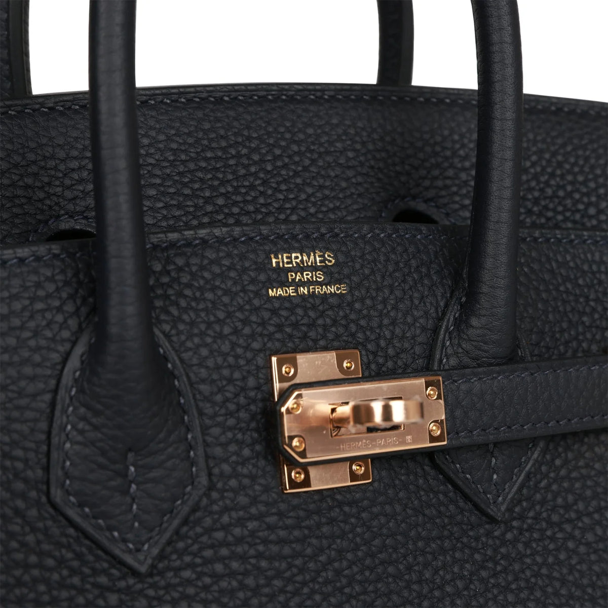 Birkin 25 Caban Togo Rose Gold Hardware Y147675