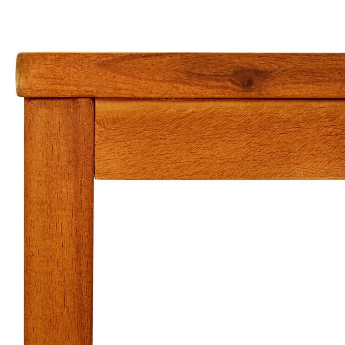 Coffee Table with Storage Shelf Slatted Tabletop L4205
