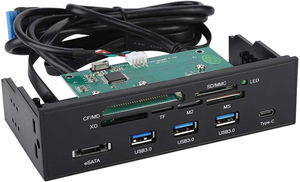 Internal Card Reader Media Dashboard Desktop Front Panel Q506