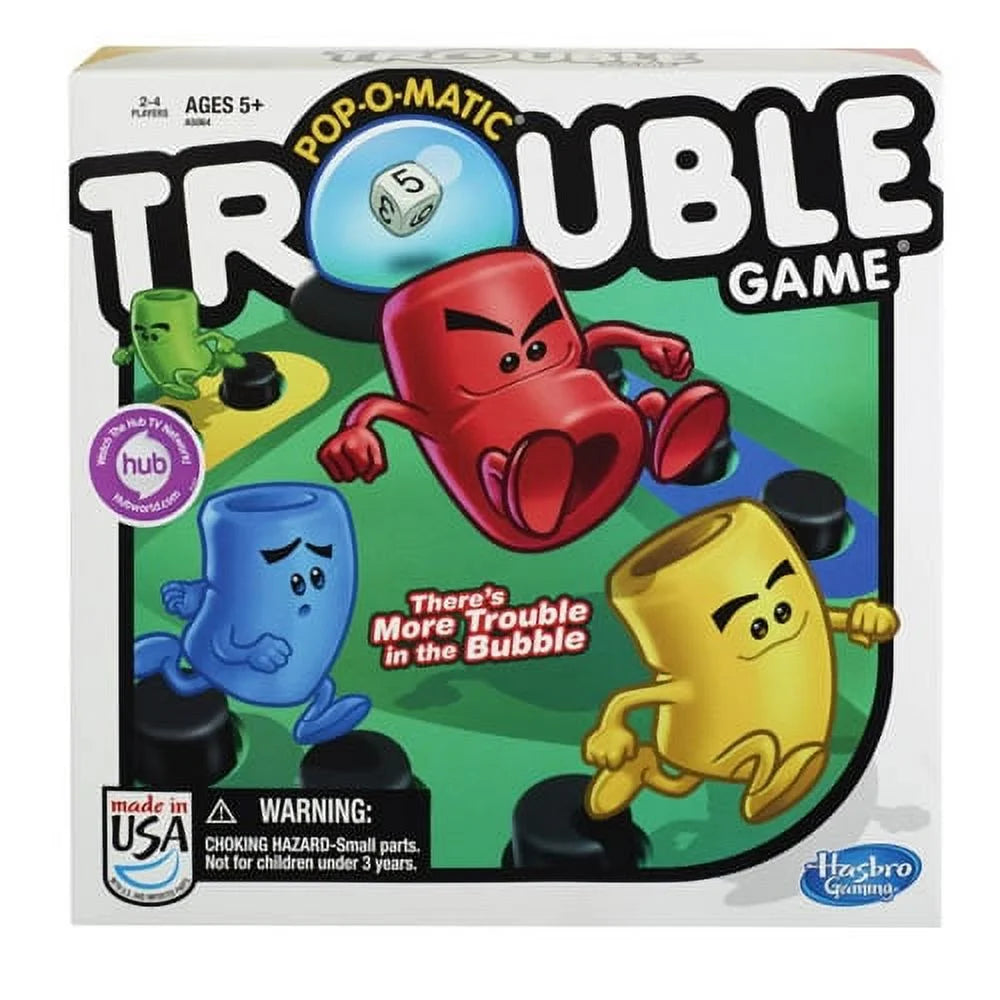 Trouble Board Game for 2-4 Players M269142