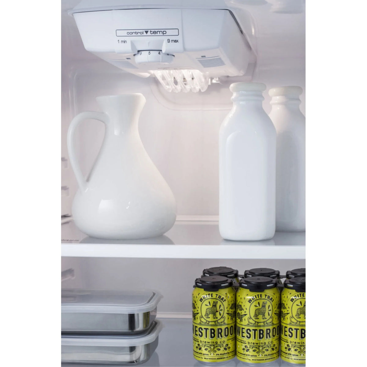 Frost-Free Refrigerator-Freezer with Combination Lock D3842