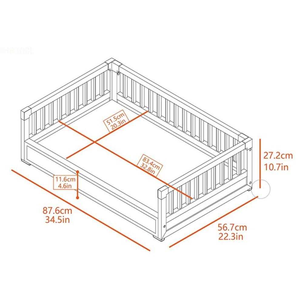 Raised Dog Daybed J5511