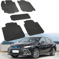 Rubber All Weather Floor Mats Set for Front and Rear Seat X29822