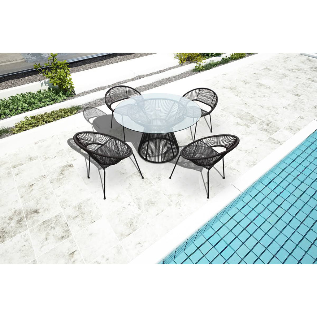 White Lightning Dining Table P30162